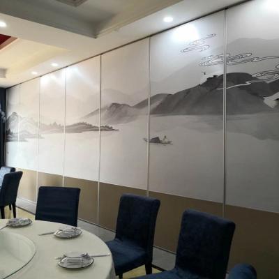 China Soundproof Folding Partition Walls Door For Clamping Pakistan Lahore Banquet Hall for sale