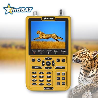 China Satellite Finder Meter DVB--S2 ( FindSAT VF6916) TV Signal +Spectrum Meter for sale