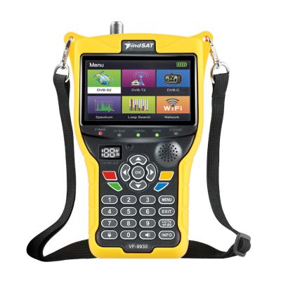 China HD SAT Finder DVB-S2+T2+C Combo+CCTV+8MP AHD/CVI/TVI ( FindSAT VF9930 ) Signal Meter for sale