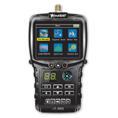 China Satellite Finder (FindSAT VF8900) DVB-S2 TV Receiver+Spectrum Analyzer for sale