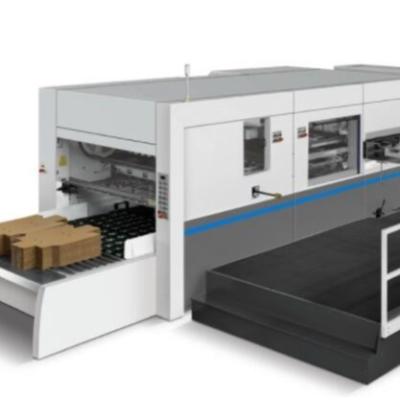 Chine 1080 machine de découpage à plat automatique 380v se plissant de dépouillement à vendre