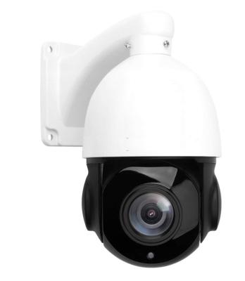 China 5 Inch PTZ Waterproof / Waterproof IP Security Camera Tilt Zoom 18X Speed Dome Optical IP Camera for sale