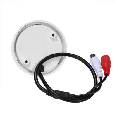 China Pure Noise Monitoring HSK-CTA03 Wide Range Noise Reduction Audio CCTV Microphone Low Noise Mini Accessories Audio Microphone for sale