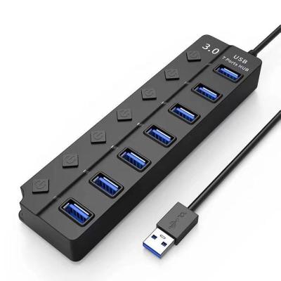 China USB 3.0 High Speed Independent 5Gbps Fast Response Splitter 7 Keyboard USB 3.0 Keyboard USB Charging Left Extra for sale