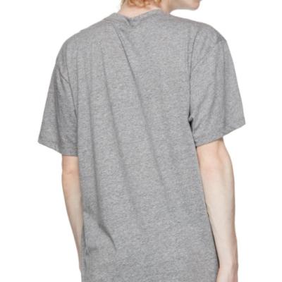 China hot sale Anti-wrinkle men's sweatshirt cotton split side casual short sleeve wholesale T-shirt casual minimum quantity for sale