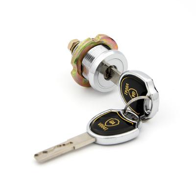 China Emergency Cabinet Locking Devices 32mm Head Diameter Chrome Plated for sale