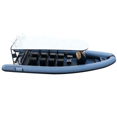 China High Speed 28ft RHIB860 Hypalon/PVC Ultralight/Durable Durable Aluminum Patrol RIB Inflatable Boats for sale