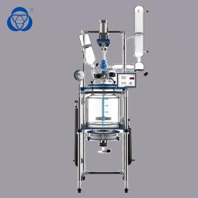 Cina Reattori rivestiti chimici di vetro 1L 5L 10L 20L 50L 100L 150L 200L del laboratorio in vendita
