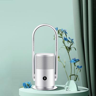 China WIFI 9 Speed Adjustment Air Purifier UV-C Fan WIFI+UVC Support Fan Customizable Fan Invisible Blade for sale