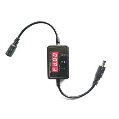 Chine adaptateur masculin d'alimentation CC de 5.5mm x de 2.1mm Jack pour des lumières de bande de la caméra LED de télévision en circuit fermé à vendre
