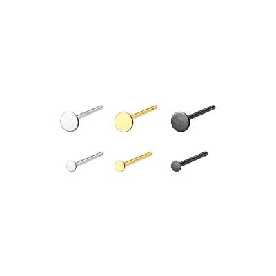 China Hot Selling Tiny Stud Earring 925 Sterling Silver TRENDY Small Dot Tragus Cartilage Helix Earring for sale