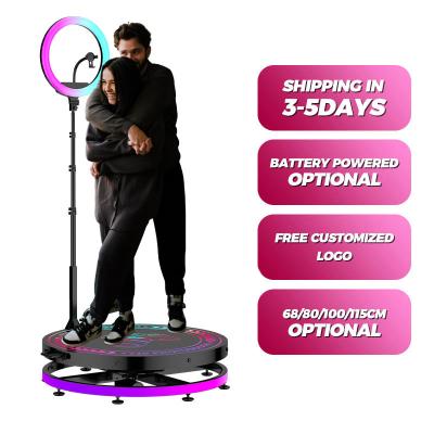 China Hotel Metro Station Mall 360 Portable 360 Degree Rotation Camera Photo Booth Slow Motion Selfie Rig 360 Photo Booth for sale