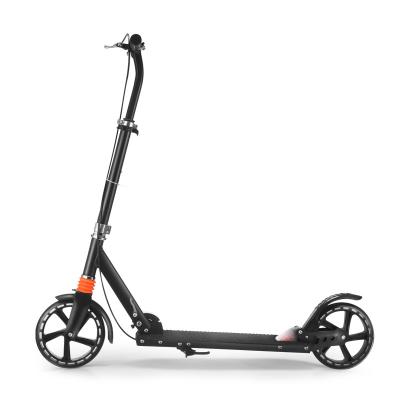 China Foldingbig Two Wheel Adult Adjustable Safety Scooter Urban Kick Scooter With Double Shock Absorption for sale