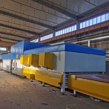 China Manufacturing Plant Fully automatic glass tempering furnace production line, professional production line for automotive glass production for sale
