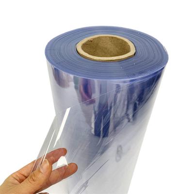 China Calidad médica Rígida película de PVC rollo de embalaje película de punta de color transparente flexible en venta