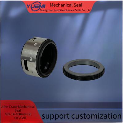 Cina John Crane Sello della pompa dell'acqua al carburo di silicio 502-14-100mm G60 Anello statico ad alta pressione in vendita