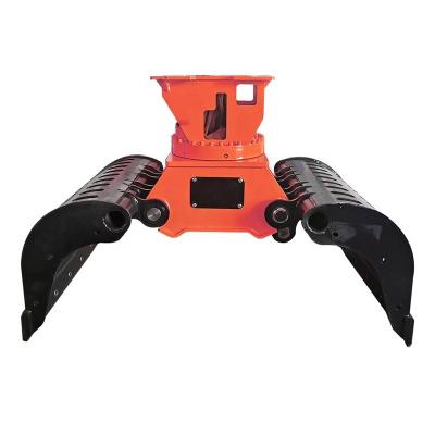 China Farms 4-36ton Excavator Hydraulic Demolition Grapple Matching Grab Grapple for sale