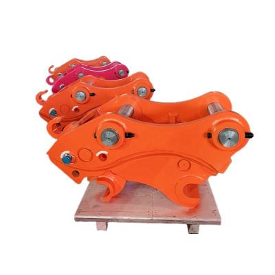 China Construction works Excavator Attachment Hydraulic Quick Hitch Coupler For 1-40t Excavator for sale