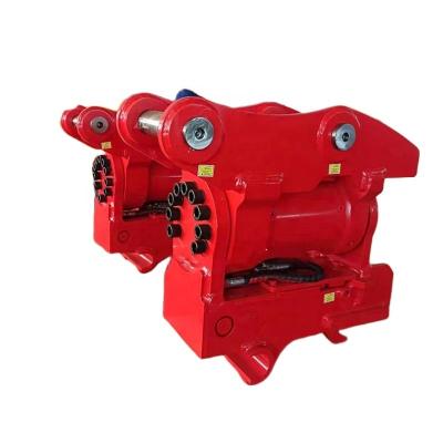 China Construction works Excavator Hydraulic Tilting Quick Coupler Hydraulic Tilt Hitch For 0.8-4t Excavator for sale