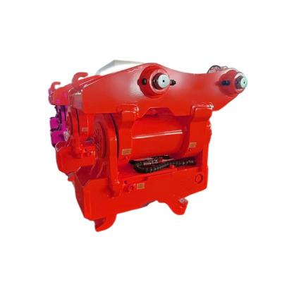 China Construction works Excavator Hydraulic Tilting Hitch Double Lock Quick Coupler For All Excavator for sale