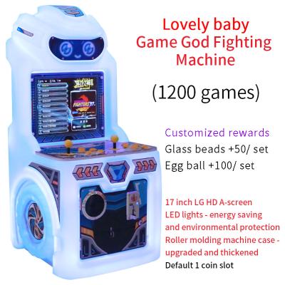Chine Cabinet d'arcade rétro actionné par pièces de monnaie Jeu God Fighting Machine Joystick Jeu à vendre
