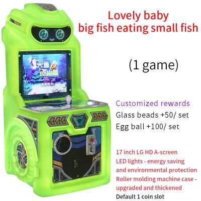 Chine YX-1059 machine de jeux vidéo de pièces de monnaie Big Fish Eating Small Fish Joystick Game à vendre