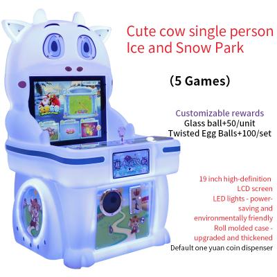 Chine Station de jeux Rocker LBE VR Jeux avec simulateurs de mouvement Machine de parc de glace et de neige à vendre