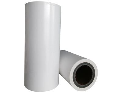 China Hoogglans 1 inch kern 18mic BOPP pre-coating thermische laminering plastic film voor papieren verpakkingen Te koop