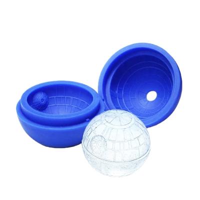 China New Products Recyclable Washable Stretchable Kitchen Silicone Ice Hockey Mold for sale