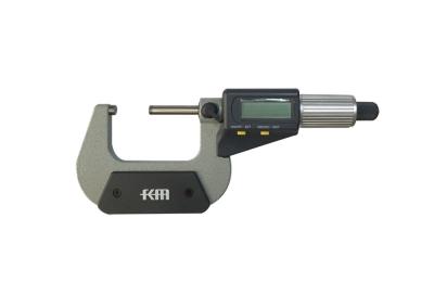 China Micrómetro externo digital de 25-50 mm con graduado de 0,001 mm y cara de medición de carburo en venta