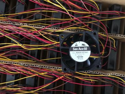 China DC Motor Cooling Fan 60 X 15mm 12VDC Low Power Tachometer PWM 9GA0612P7G01 for sale