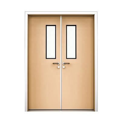China Neat And Clean Clean Room System Industrial Airtight Sandwich Aluminum Profile Hinges Door for sale