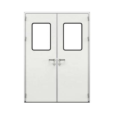 China Cleanroom Door Profile Industrial Cleanroom Sandwich Door Airtight Aluminum Hinged Doors for sale