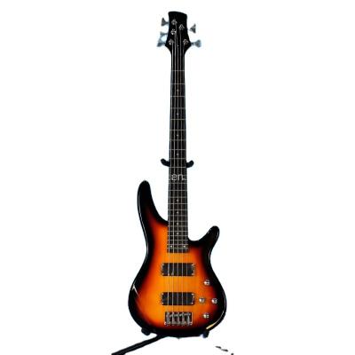 China Environmental Materials ZLG Sunburst Color 5 String IB Bass Humbucker Pick Up China Supplier Electric Bass for sale