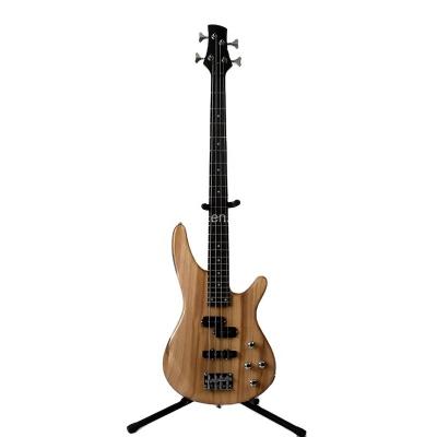 China Manufacturer Supply 4 String Environmental Electric Bass Natural Materials ZLG Color Ib Bass For Beginner for sale