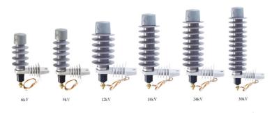 China Polymeric housed lightning arrester without Gaps Nominal Discharge Current 5KA for sale