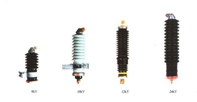 China Porcelain Housed lightning arrester with Gaps Nominal Discharge Current 5KA for sale