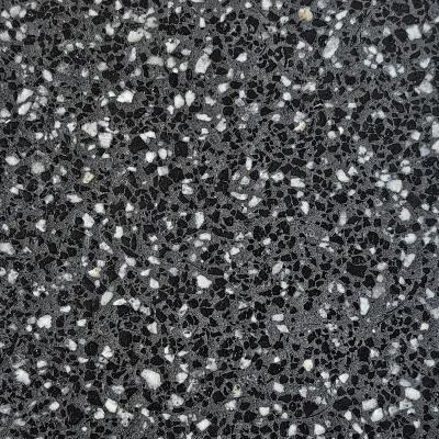 China Modern Crystal diamond black inorganic high-strength terrazzo for sale