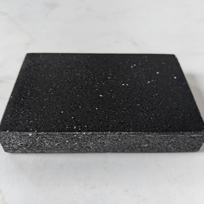 China Greenish-black modern inorganic high strength terrazzo for sale