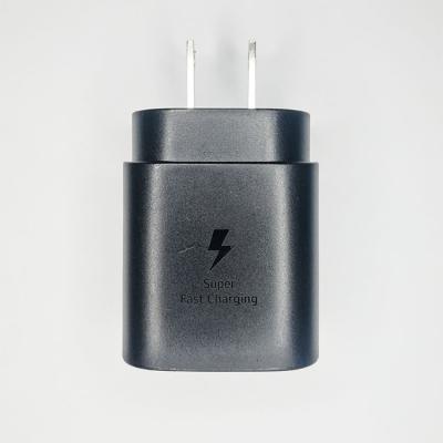 China MOBILEÂ PHONE OEM Super Fast Wall Adapter Type Dual C Travel Charger 25W USB-c Fast Charging Charger For Samsung Note 10 S20 for sale