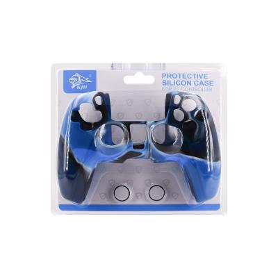 China Soft Protective Pad KJH PS5 Video Game Accessories Silicon Protective Case For PS5 Playstation 5 Controller for sale