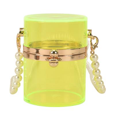 China 2022 Durable Fashion Makeup Professional Lightweight Transparent Acrylic Travel Cosmetic Cases For Girl for sale