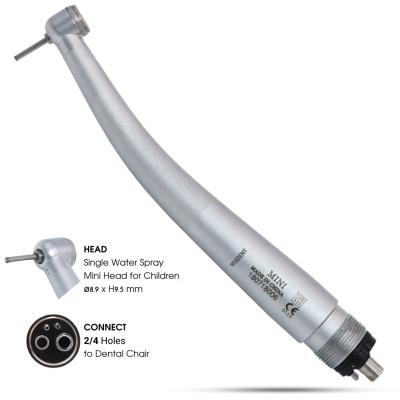 China 1.58-1.6mm 2 4 Holes Dental Materials Air Turbine Head MINI Dental Handpiece High Speed Factory Price Dentistry Chair Drill Tools for sale