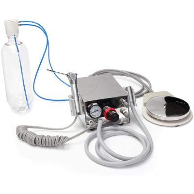 China Mini Motor Air Turbine Dental Portable Steel 2 4 Hole Handpiece Lab Equipment Laboratory Micromotor High Speed Dental Air Compressor for sale