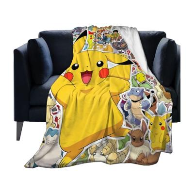 China Fast Delivery Anti-static Fast Delivery Four Seasons Home Salon Soft Warm Printing Soft Warm Blanket for sale
