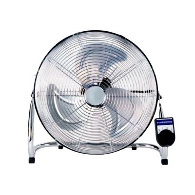 China Hotel Black Office 3 Speed Floor Fan With Copper Motor for sale