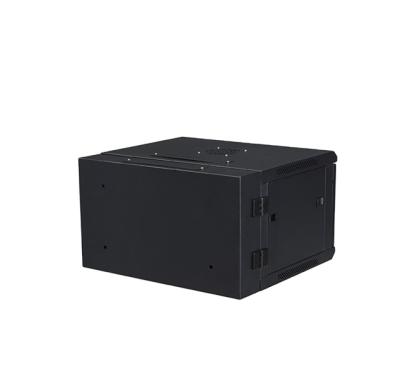 China SPCC Quality Cold Rolled Steel 600mm Depth Rack Mount 6U Network Cabinet Wall Server Rack for sale