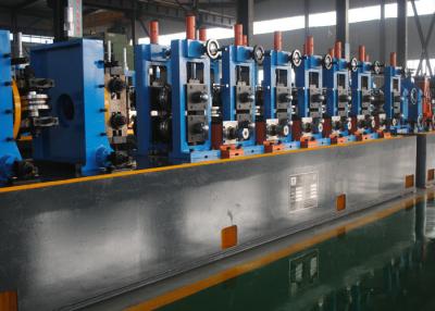 China Precision Tube Mill Straight Seam Galvanized Pipe Making Machine ERW High Frequency for sale