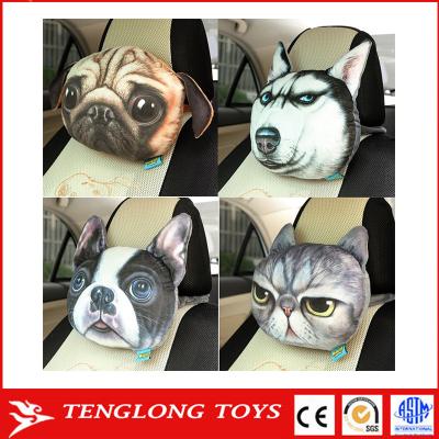 China Airplane 3d Cartoon Cute Plush Animal Face Blanket Tile for sale