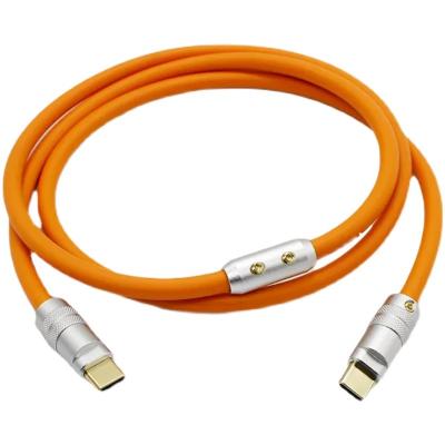 China o tipo paládio 100W de 6mm O.D USB 3,1 do cabo da carga de C que carrega para portáteis marca telefones espertos à venda